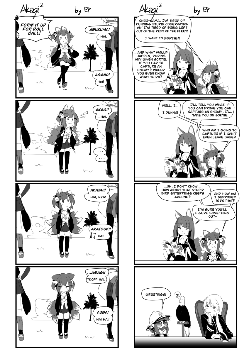 Azur Lane - Akagi² (Doujinshi) chapter 3 - page 1