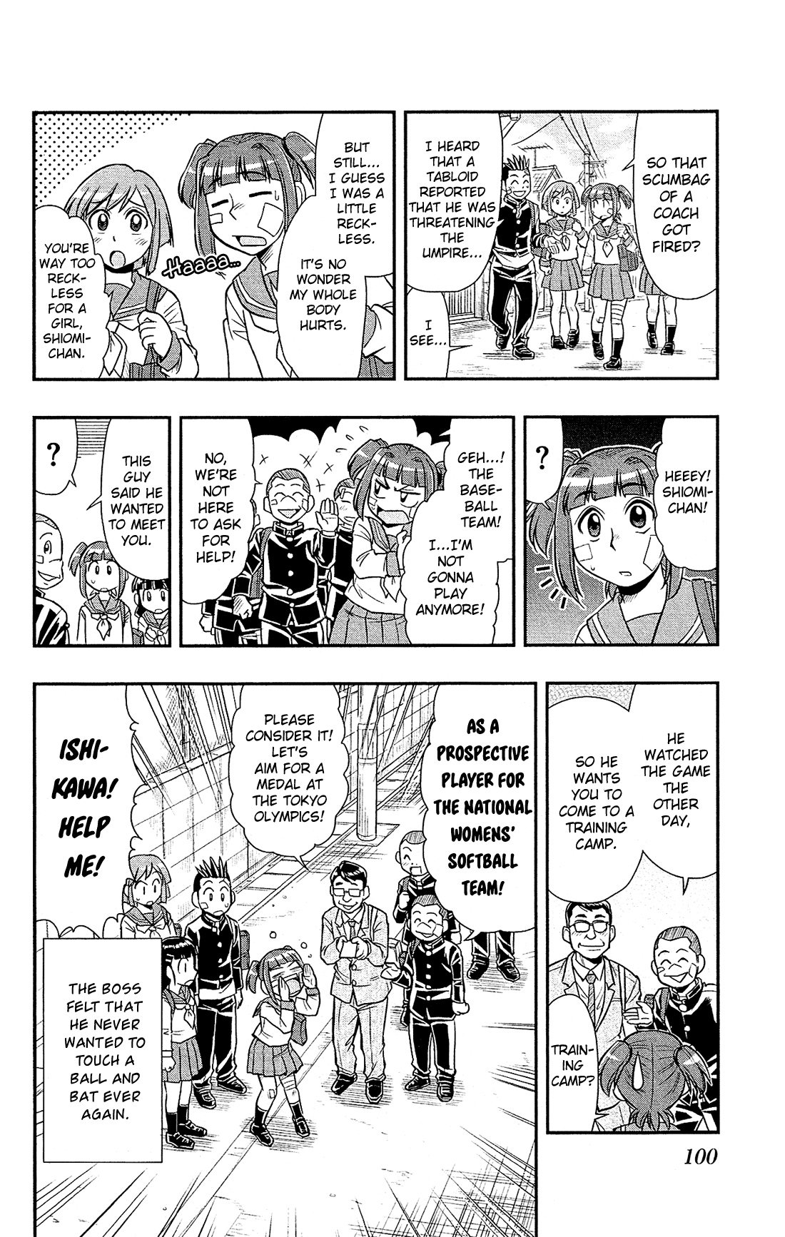 Shitei Bouryoku Shoujo Shiomi-chan chapter 21 - page 24