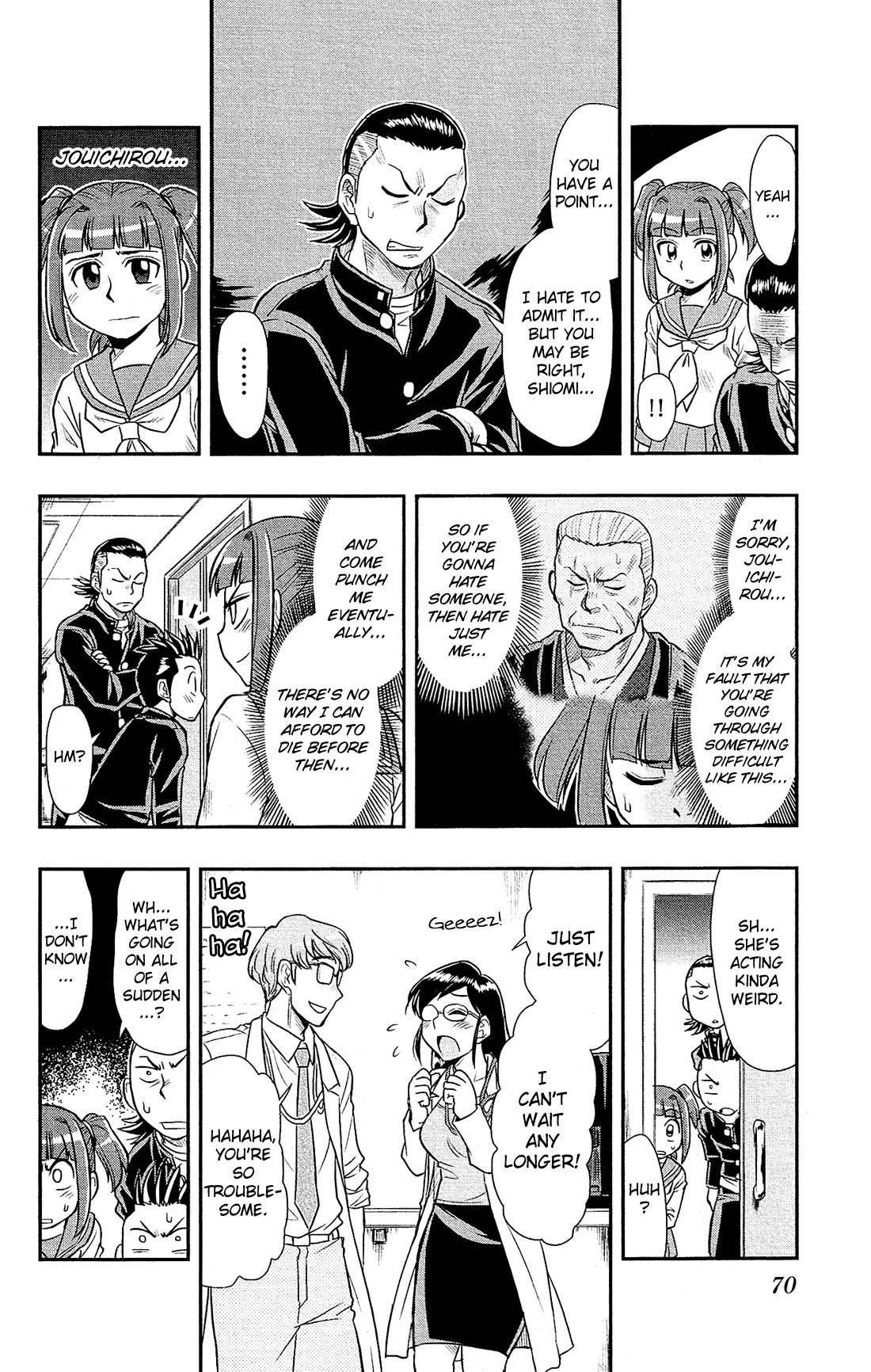 Shitei Bouryoku Shoujo Shiomi-chan chapter 20 - page 16