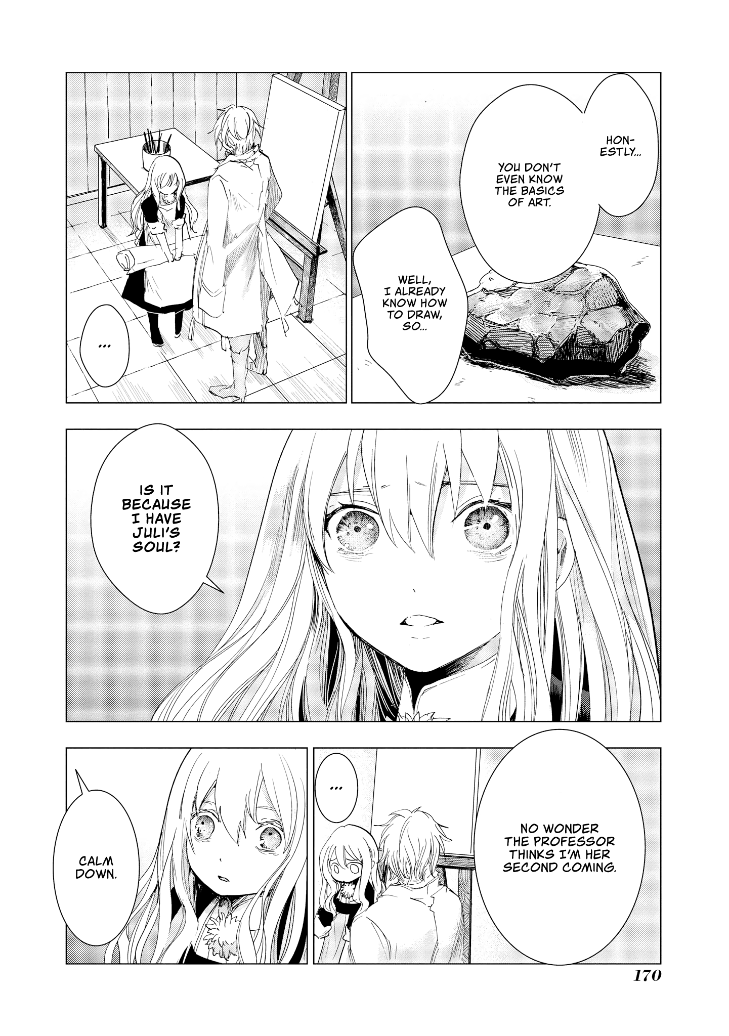 Shikabane Shoujo to Kakanai Gaka chapter 8 - page 8