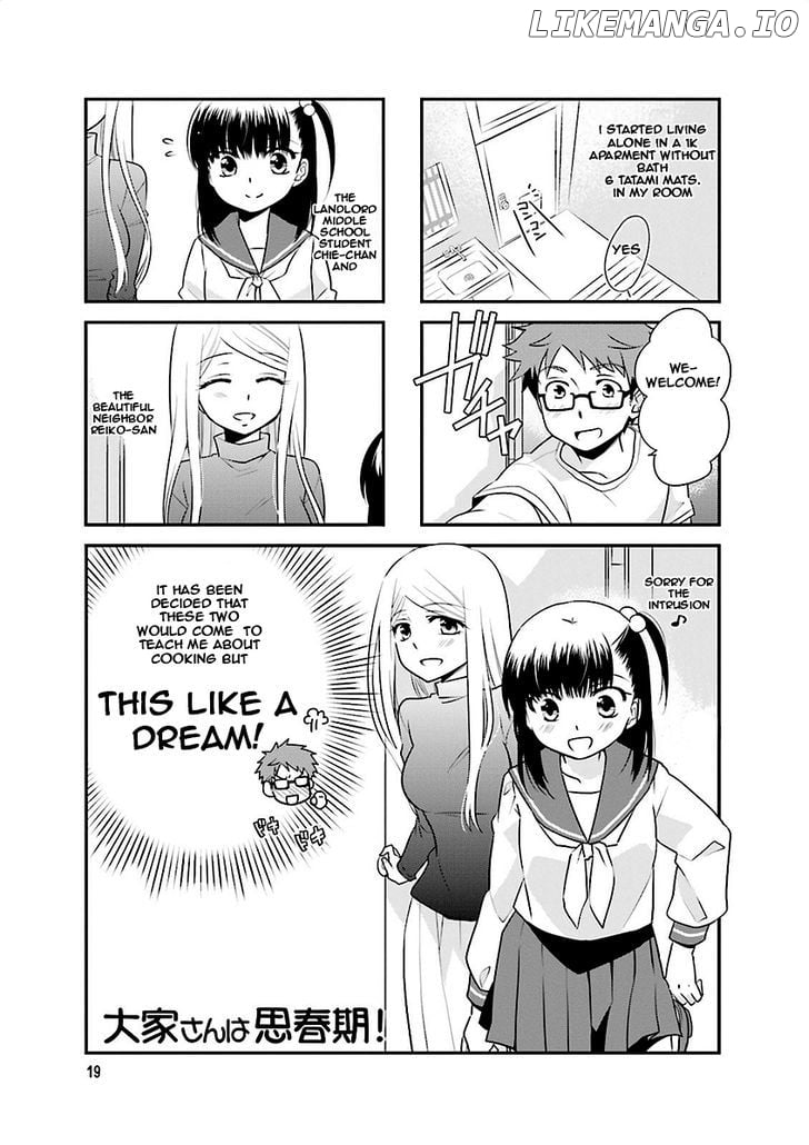 Ooya-san wa Shishunki! chapter 1 - page 21