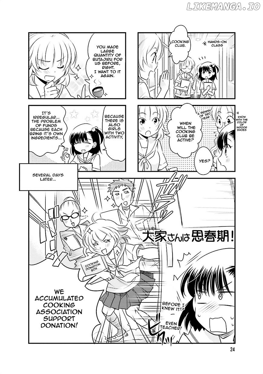 Ooya-san wa Shishunki! chapter 33 - page 1