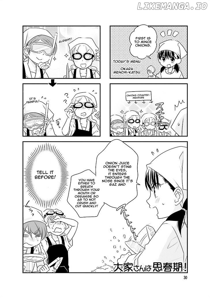 Ooya-san wa Shishunki! chapter 34 - page 1