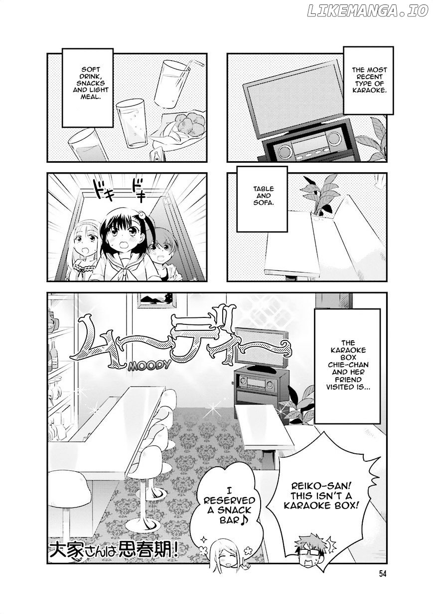 Ooya-san wa Shishunki! chapter 37 - page 1