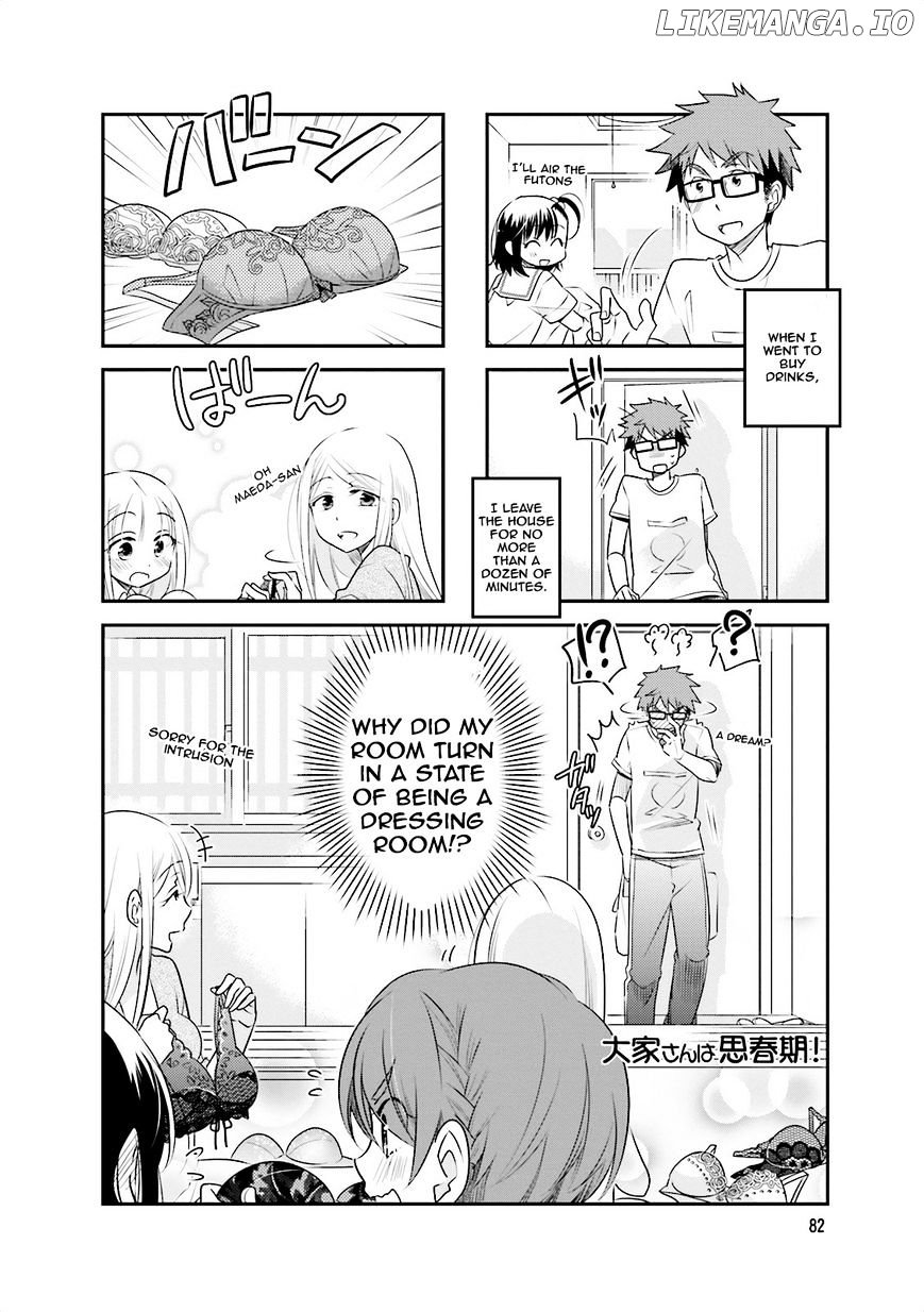 Ooya-san wa Shishunki! chapter 40 - page 1