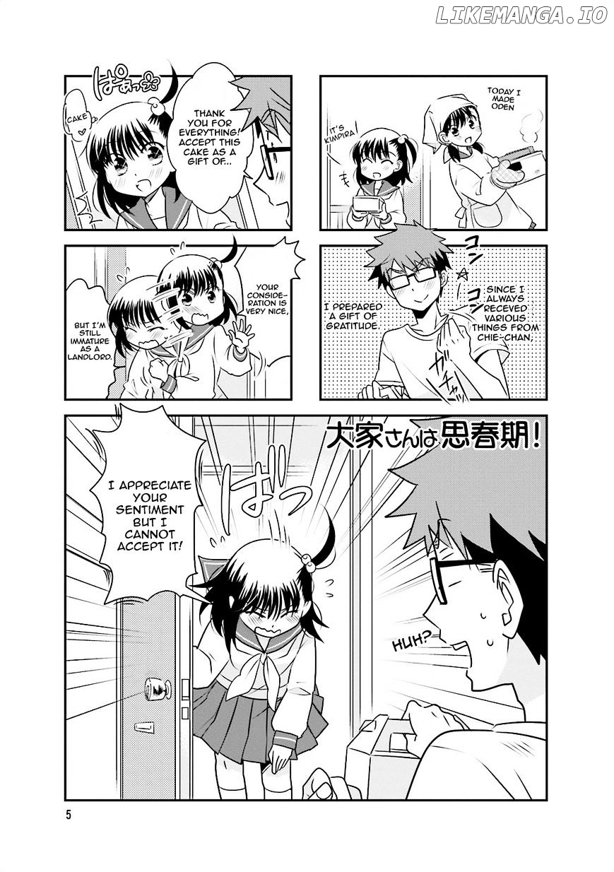 Ooya-san wa Shishunki! chapter 30 - page 7