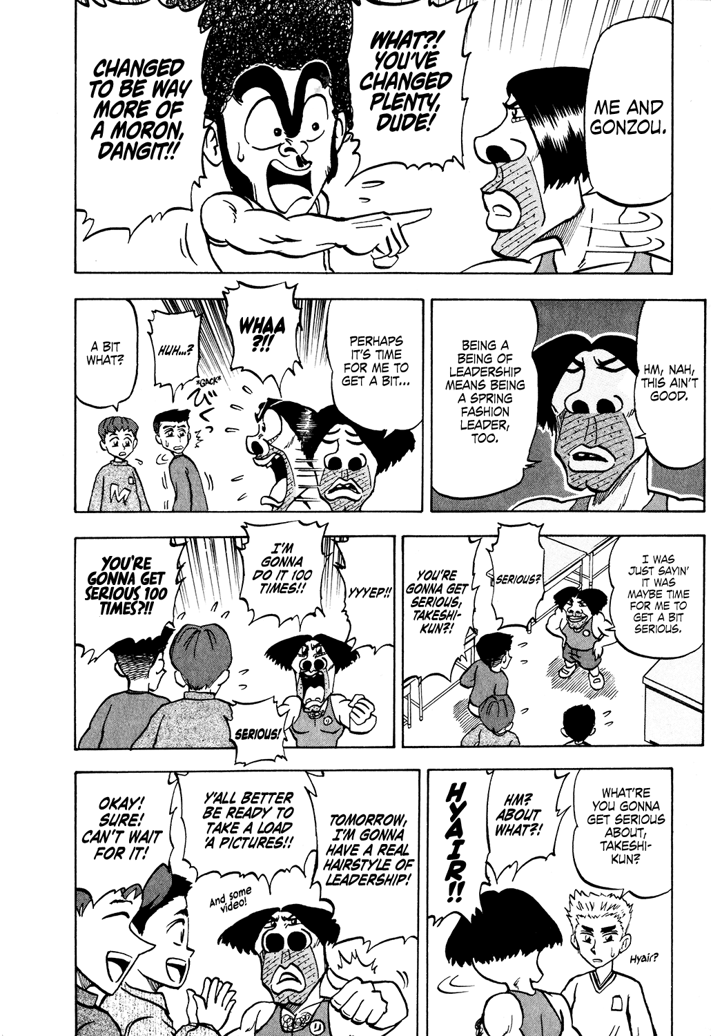 Seikimatsu Leader Den Takeshi! Chapter 36 - page 8