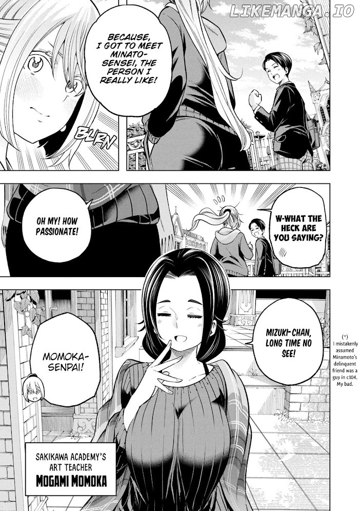 Why are you here Sensei!? chapter 105 - page 4