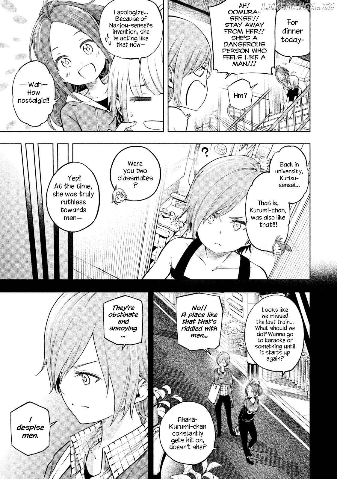 Why are you here Sensei!? chapter 76 - page 3