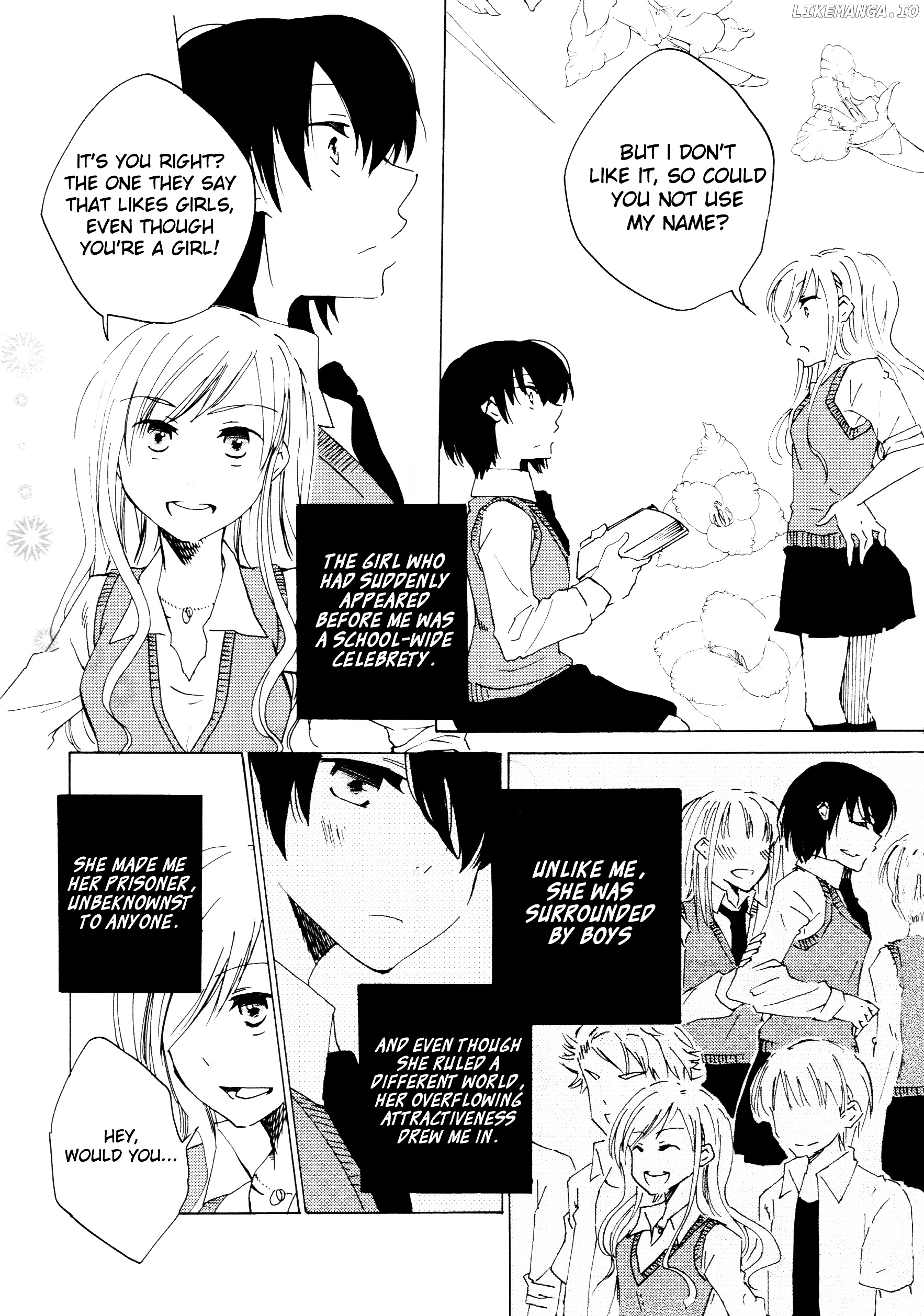 Ashita no Kimi ni Hanataba wo chapter 1 - page 10