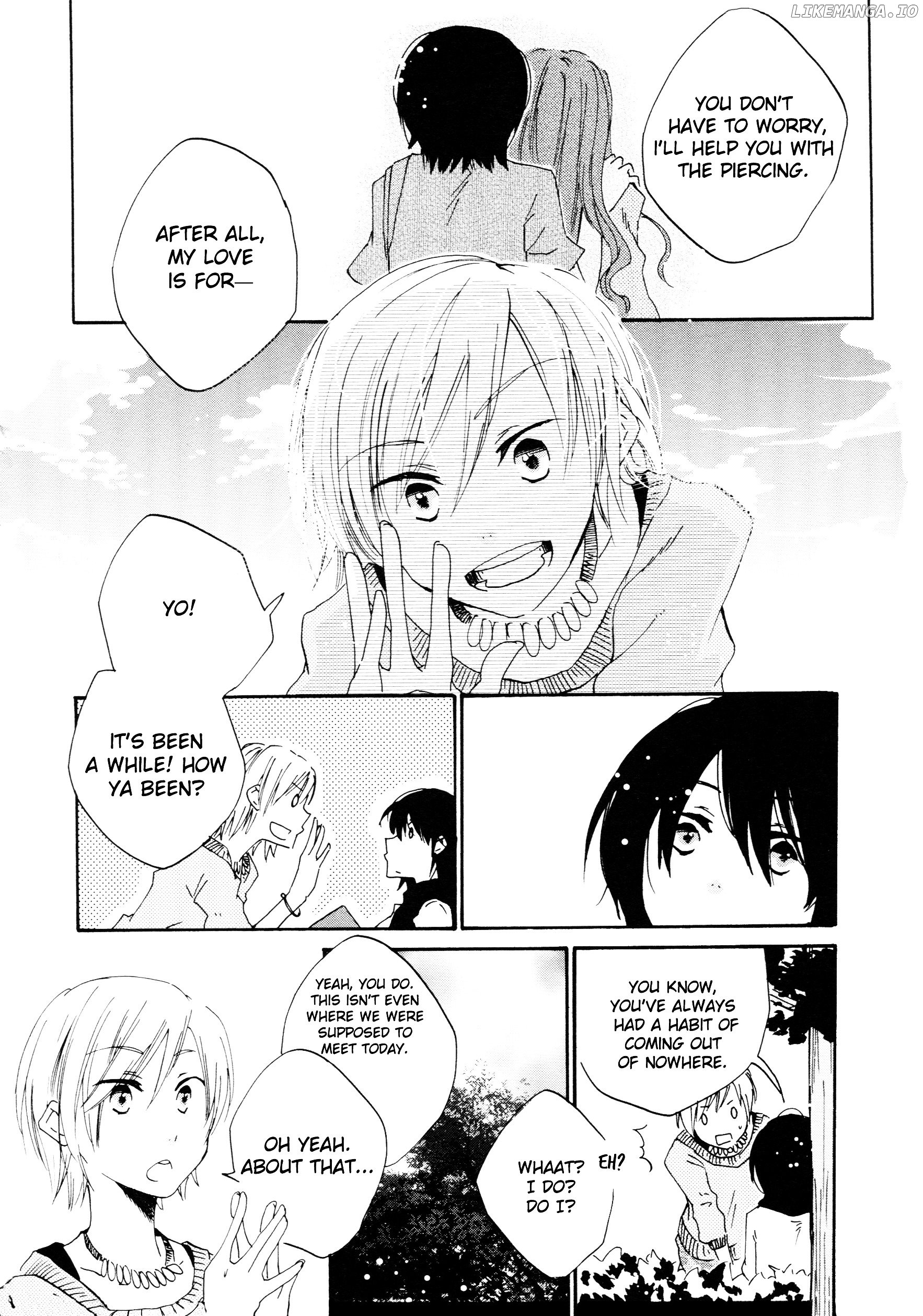 Ashita no Kimi ni Hanataba wo chapter 1 - page 6