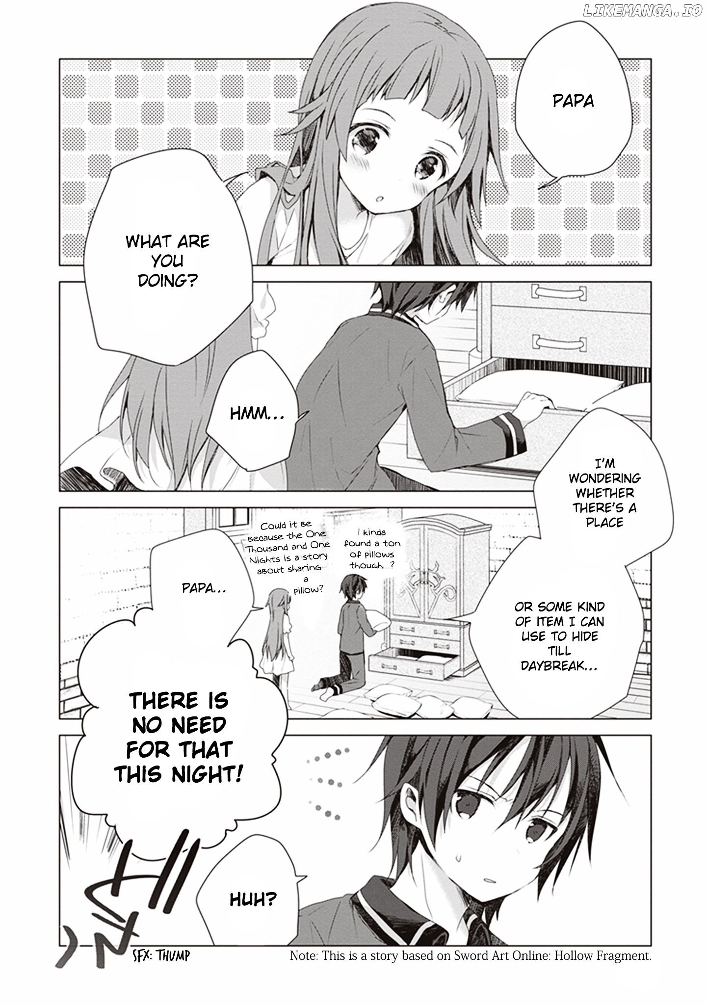 Sword Art Online - Aincrad Night of Kirito chapter 4 - page 2