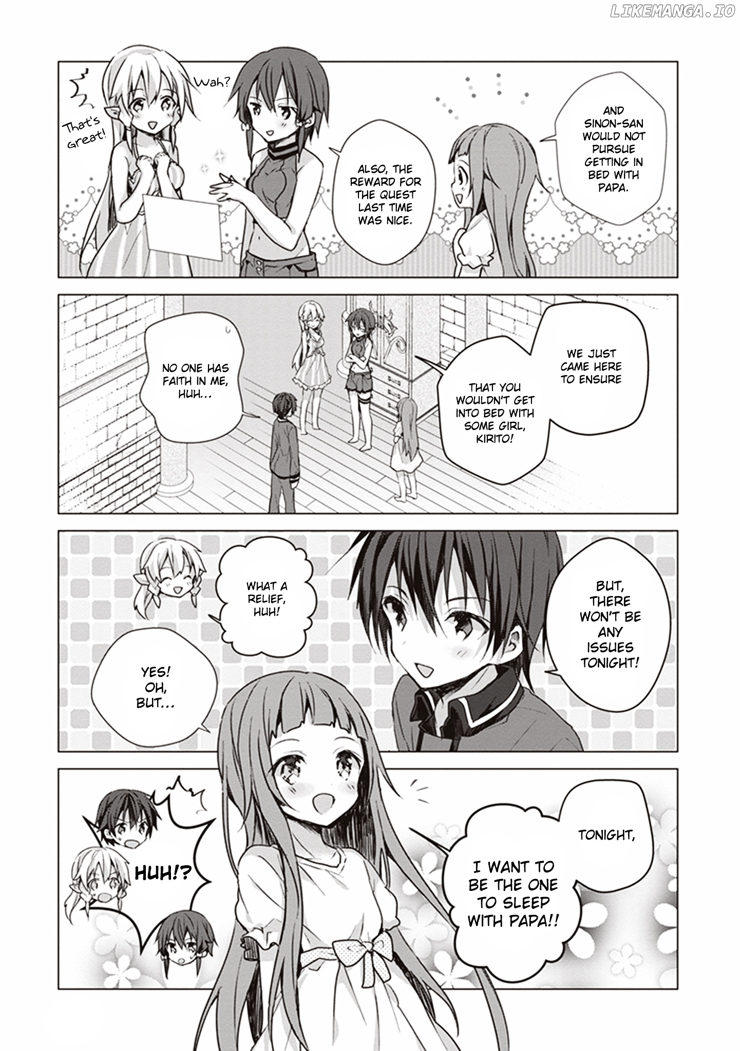 Sword Art Online - Aincrad Night of Kirito chapter 7 - page 5