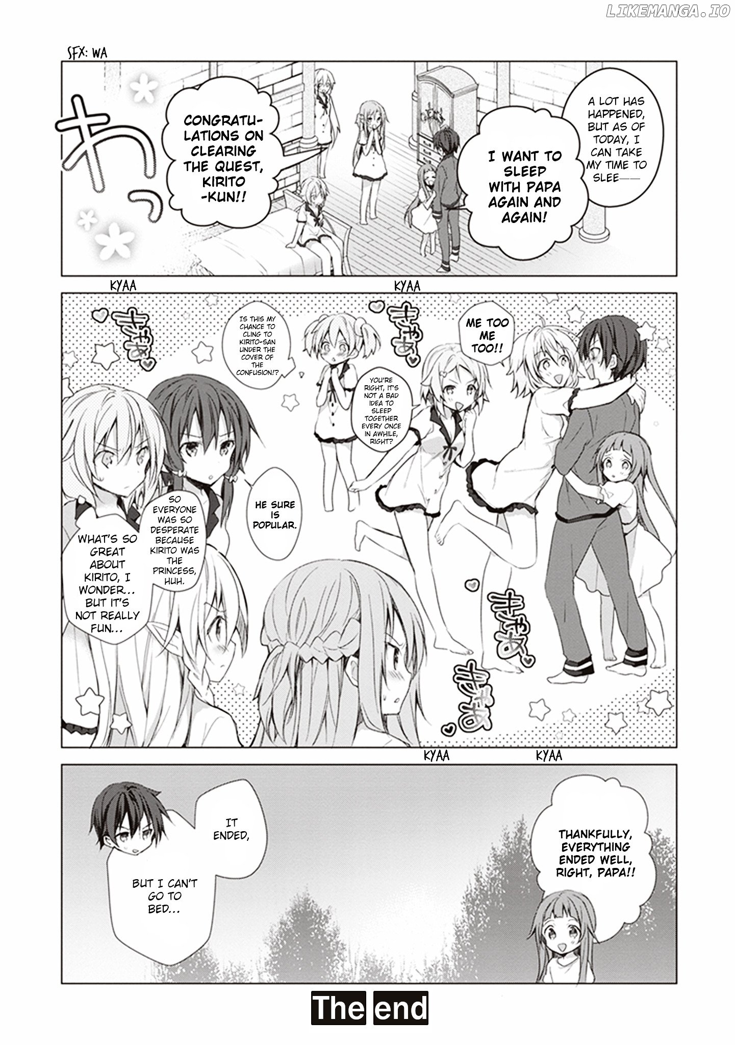 Sword Art Online - Aincrad Night of Kirito chapter 8 - page 16