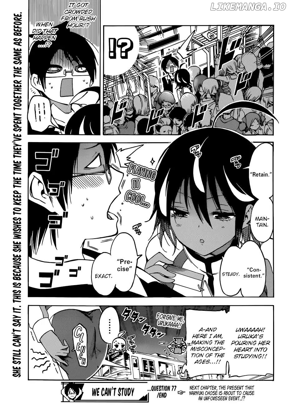 Bokutachi wa Benkyou ga Dekinai Chapter 77 - page 20