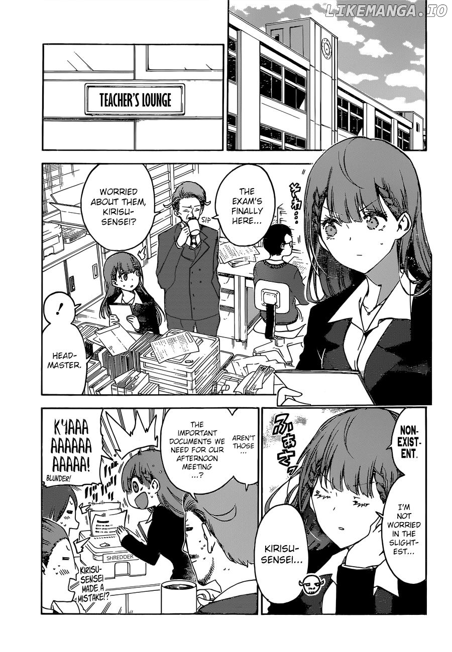 Bokutachi wa Benkyou ga Dekinai Chapter 140 - page 4