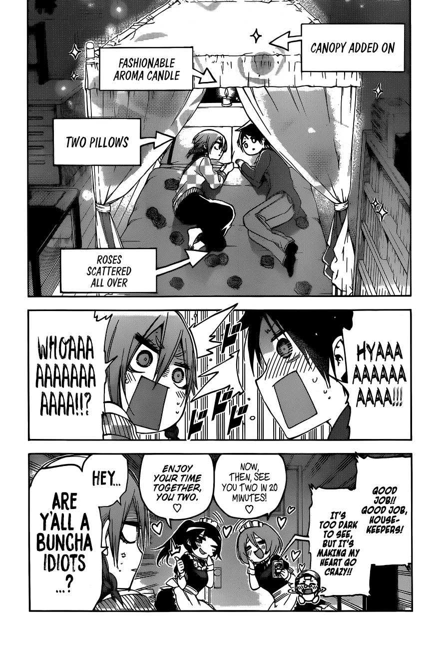 Bokutachi wa Benkyou ga Dekinai Chapter 134 - page 16