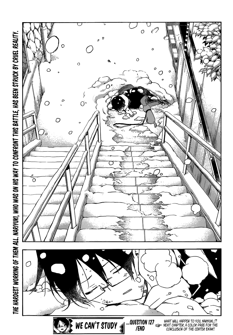 Bokutachi wa Benkyou ga Dekinai Chapter 127 - page 20