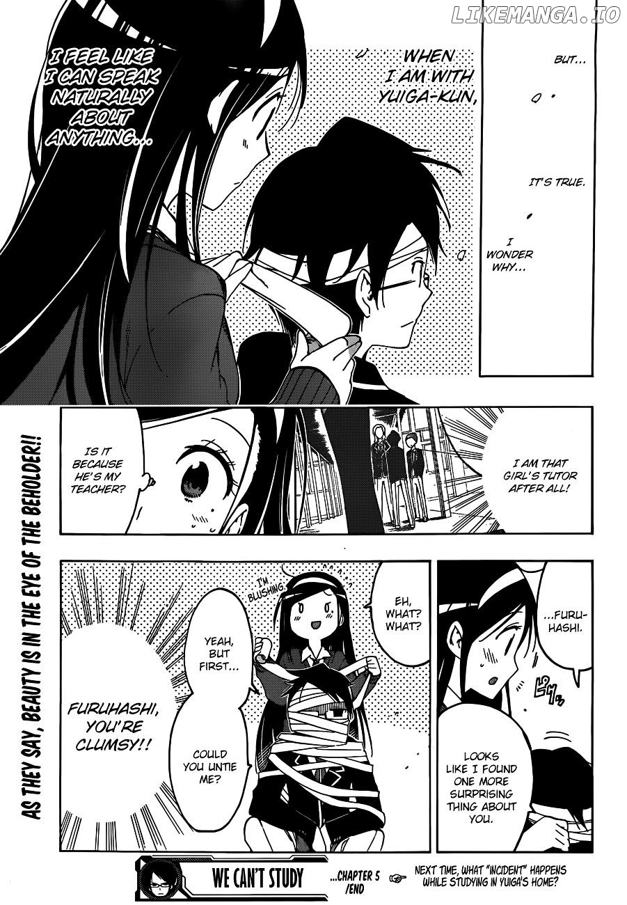 Bokutachi wa Benkyou ga Dekinai Chapter 5 - page 20