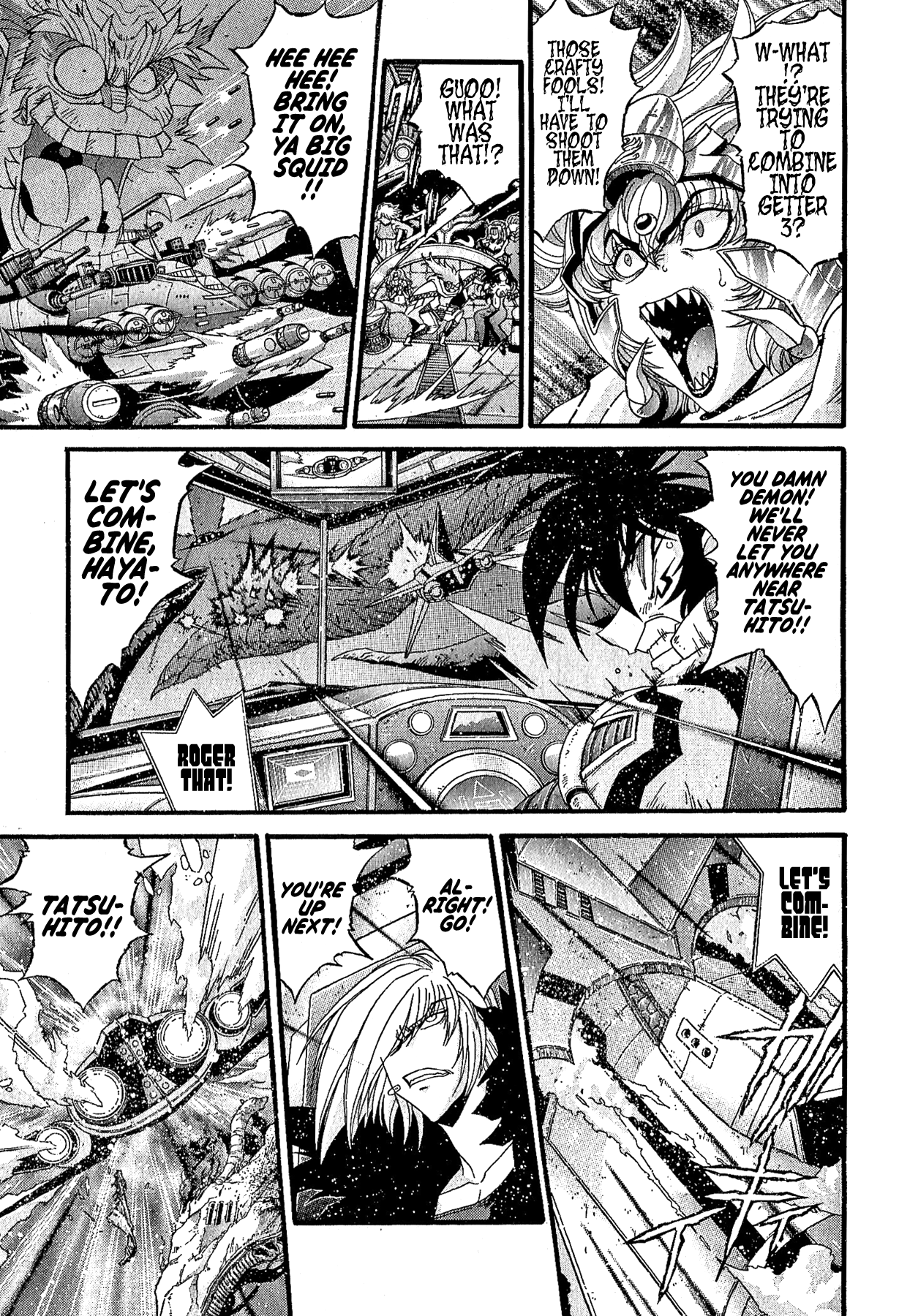 Gisho Getter Robo Darkness chapter 28 - page 18