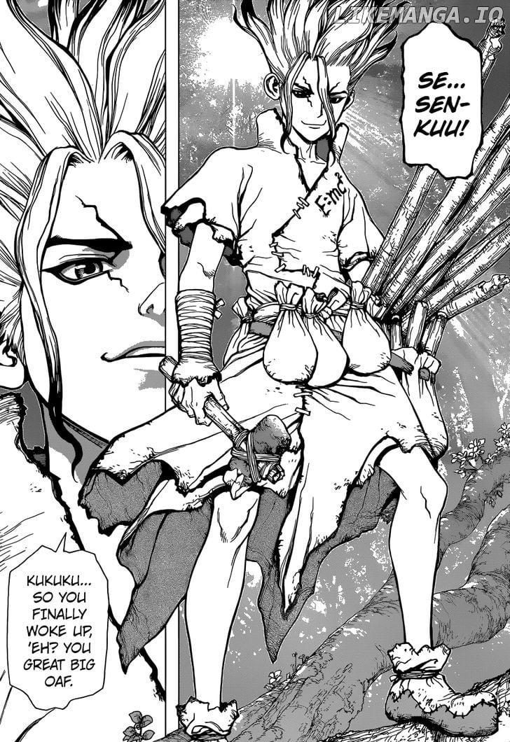 Dr. Stone chapter 1 - page 40