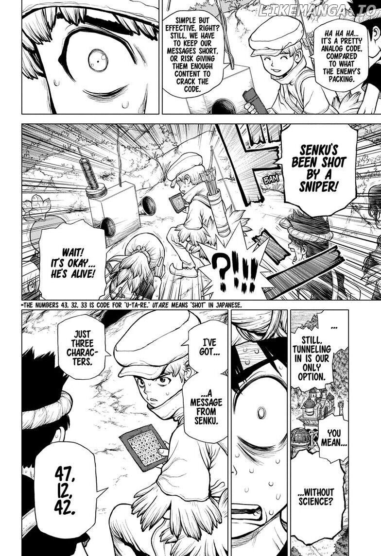 Dr. Stone chapter 160 - page 17