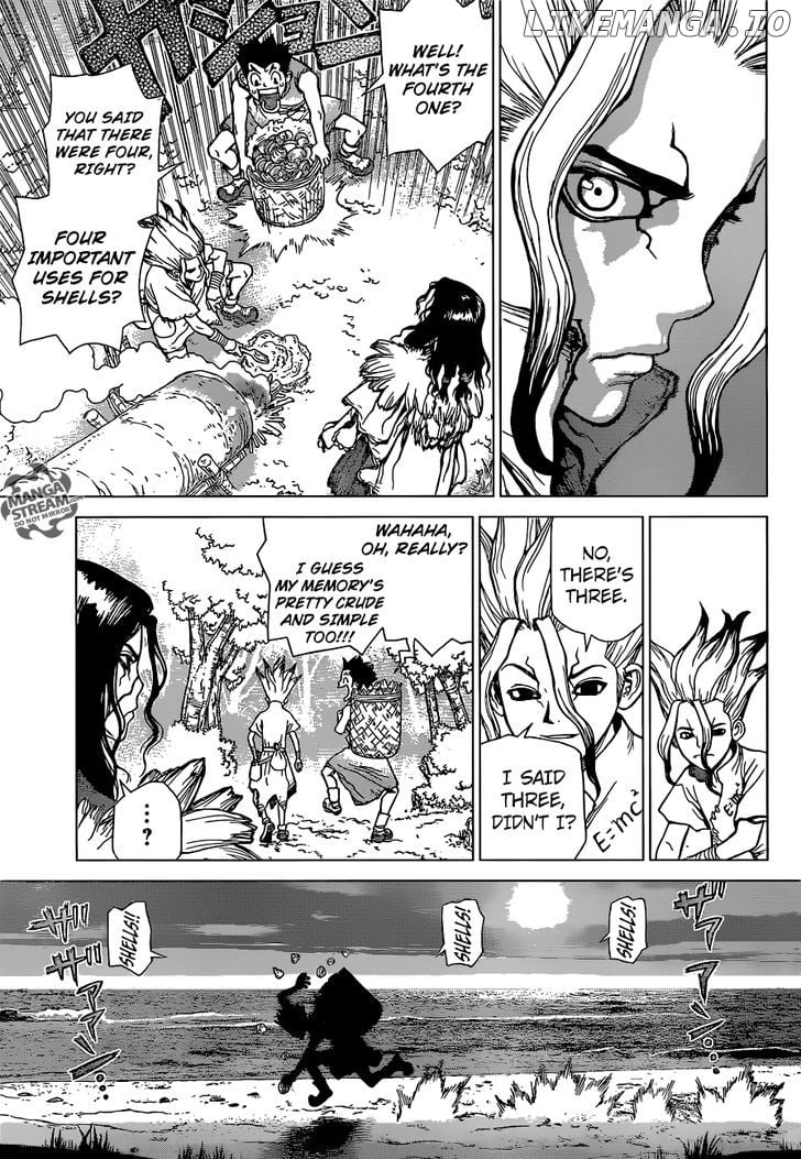 Dr. Stone chapter 4 - page 13