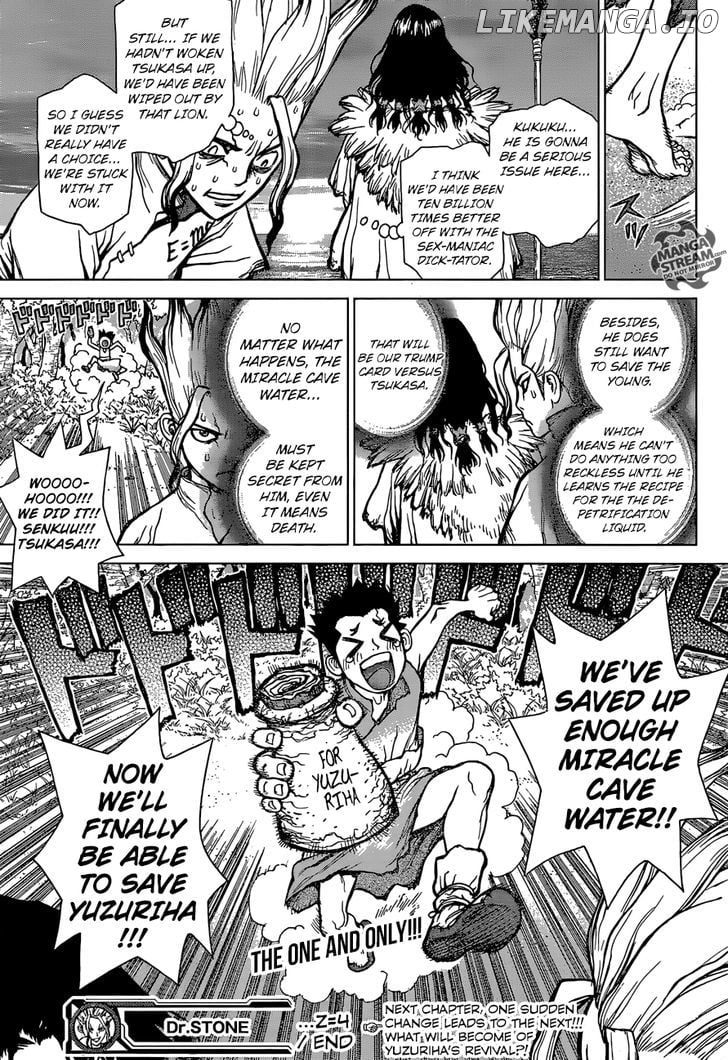 Dr. Stone chapter 4 - page 18