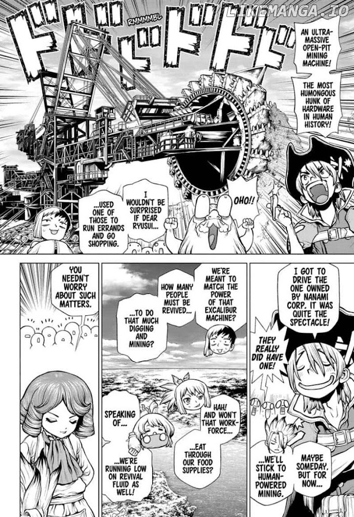 Dr. Stone chapter 209 - page 8