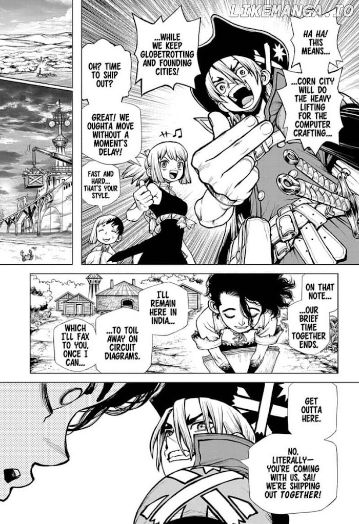 Dr. Stone chapter 207 - page 5