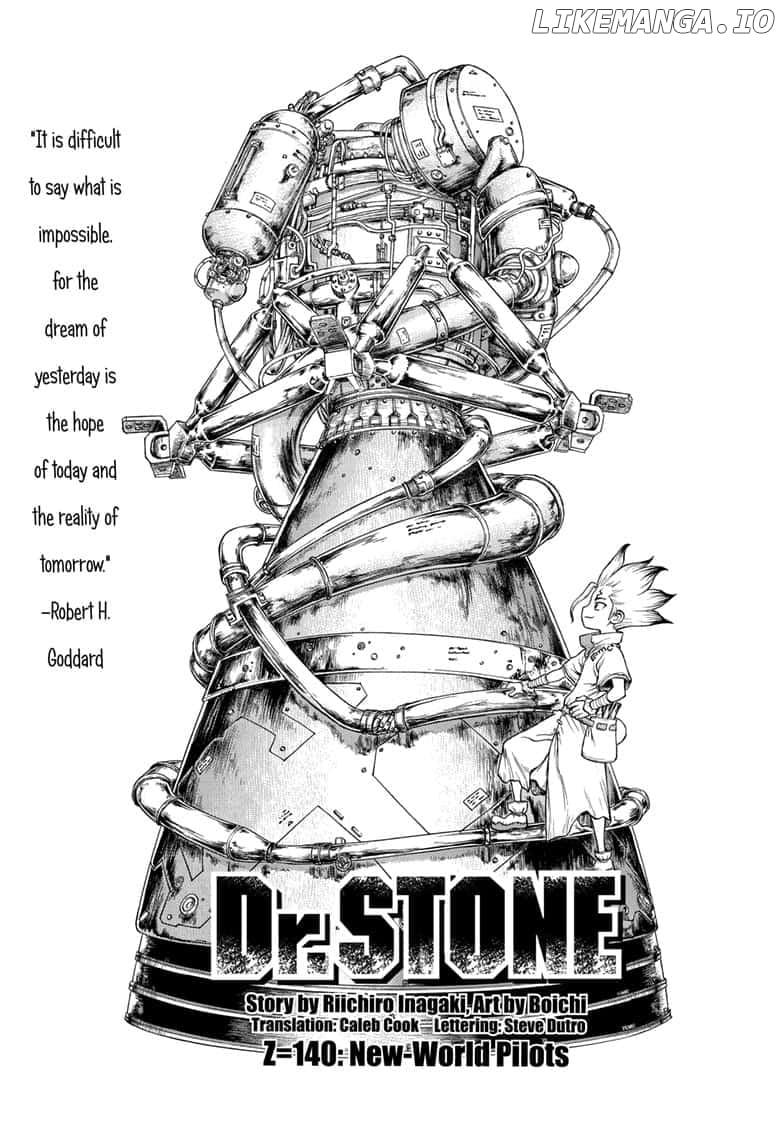 Dr. Stone chapter 140 - page 3