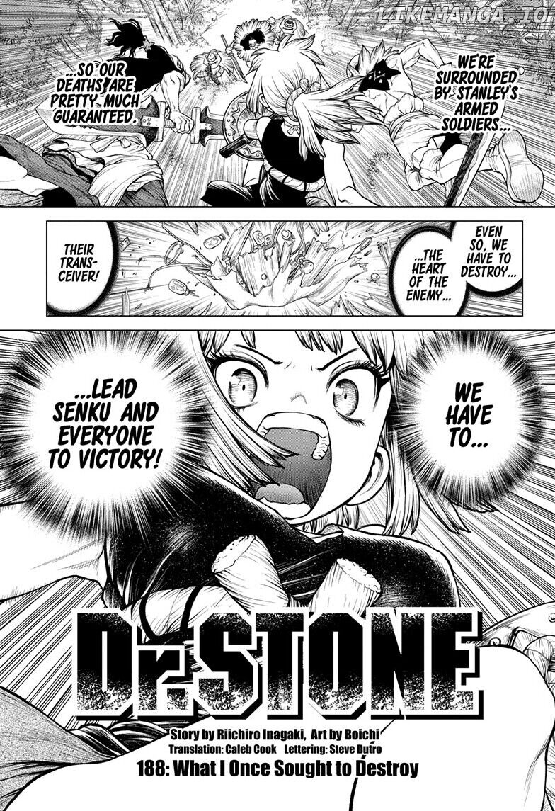 Dr. Stone chapter 188 - page 20