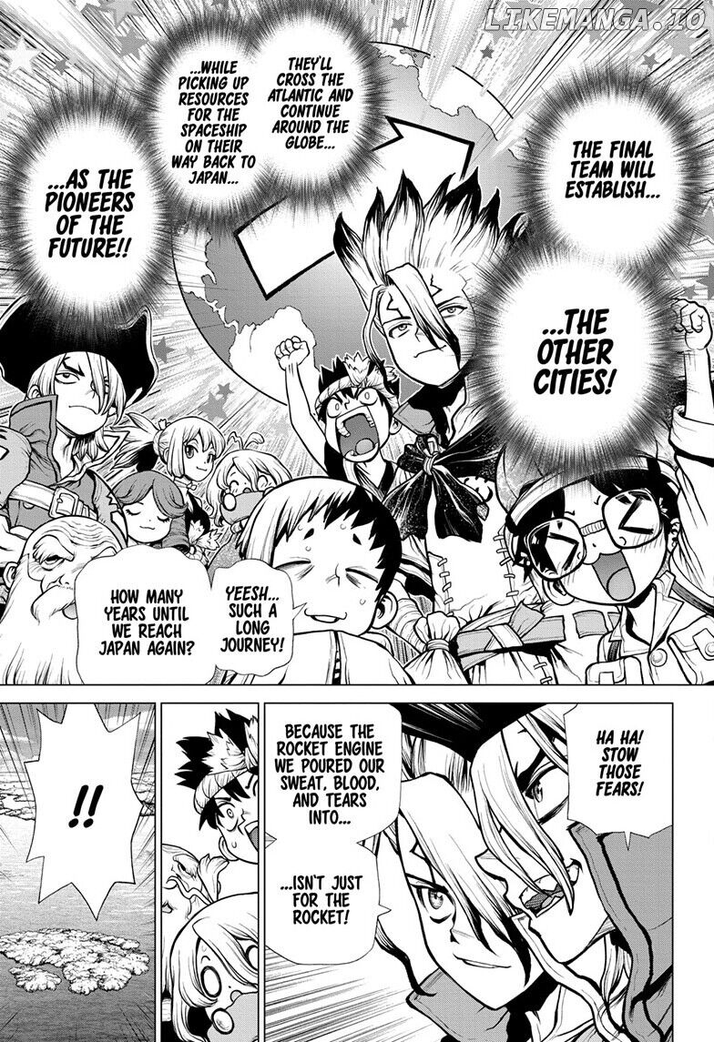 Dr. Stone chapter 200 - page 14