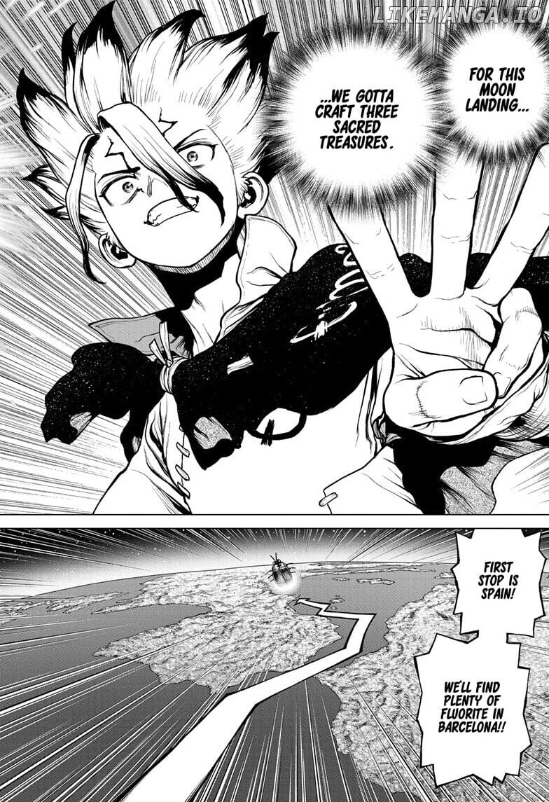 Dr. Stone chapter 201 - page 19