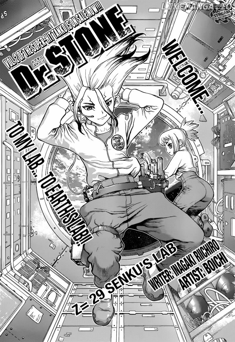 Dr. Stone chapter 29 - page 1