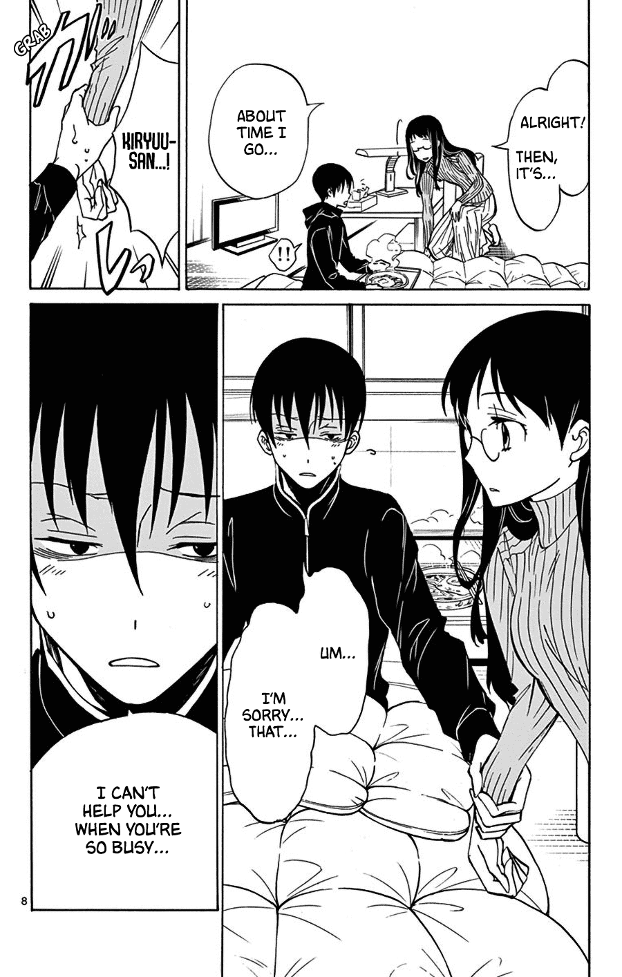 Dousei Sensei wa Renai ga Wakaranai. chapter 10 - page 8