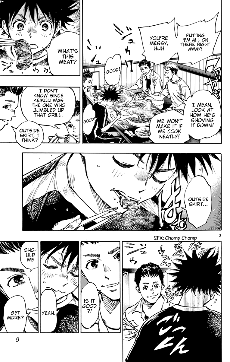 BE BLUES ~Ao ni nare~ Chapter 380 - page 9