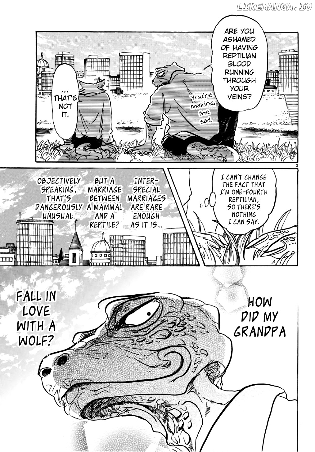 Beastars chapter 85 - page 3