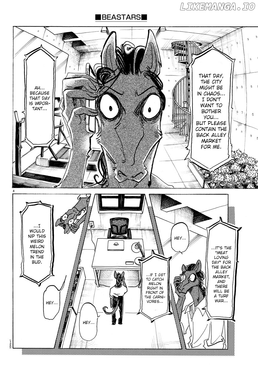 Beastars chapter 164 - page 4