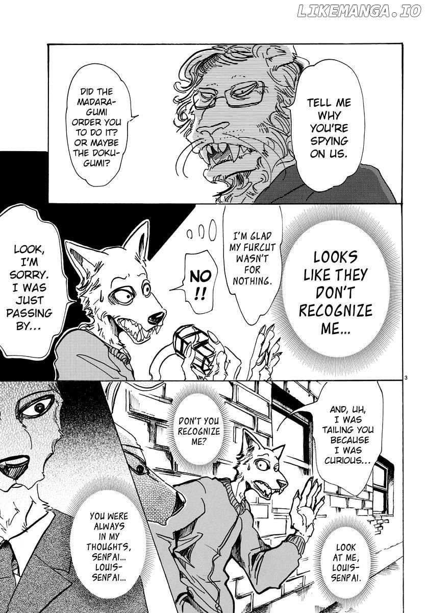 Beastars chapter 75 - page 3