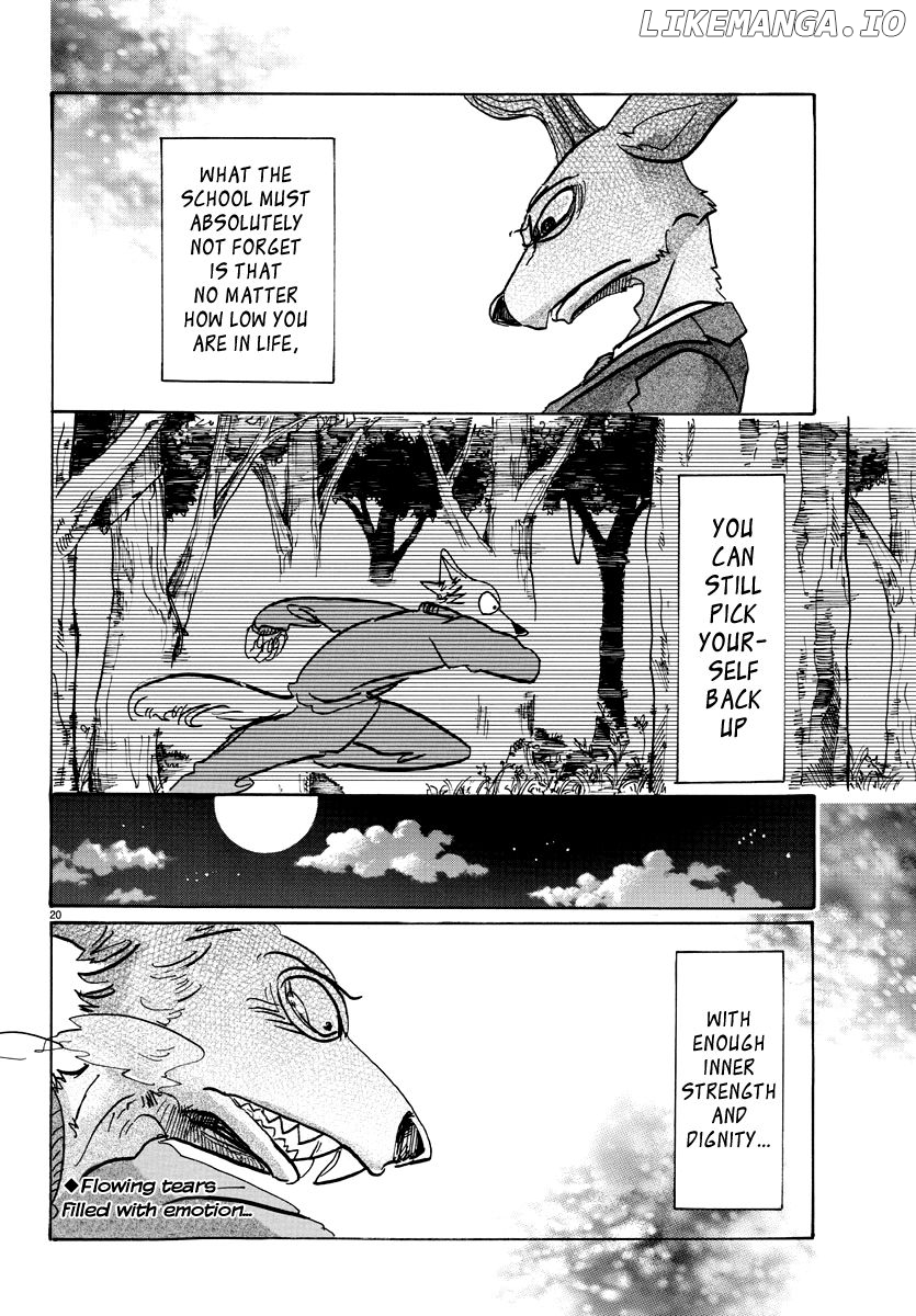 Beastars chapter 76 - page 20