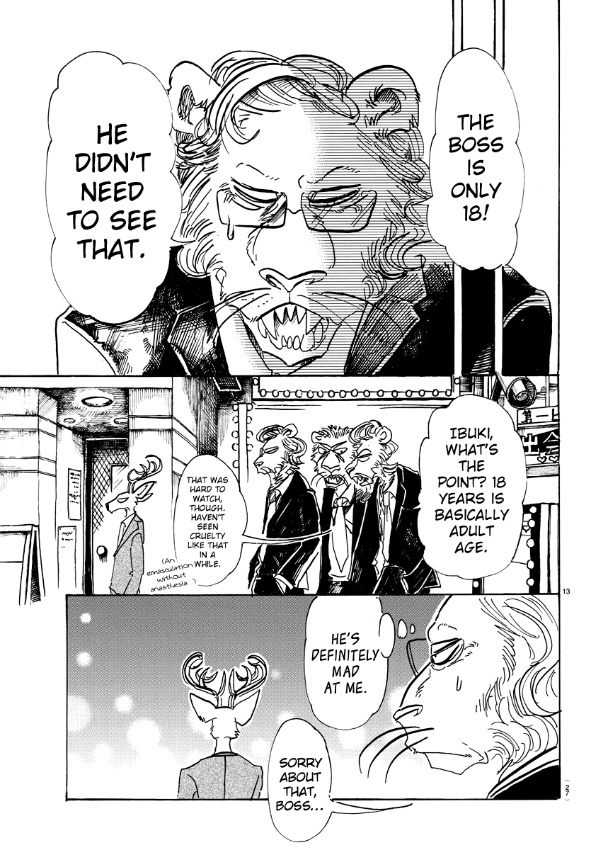 Beastars chapter 80 - page 14