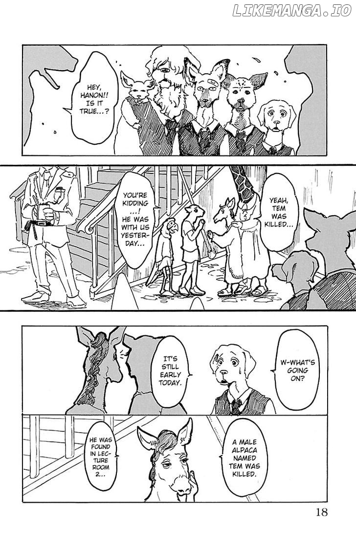 Beastars chapter 1 - page 15