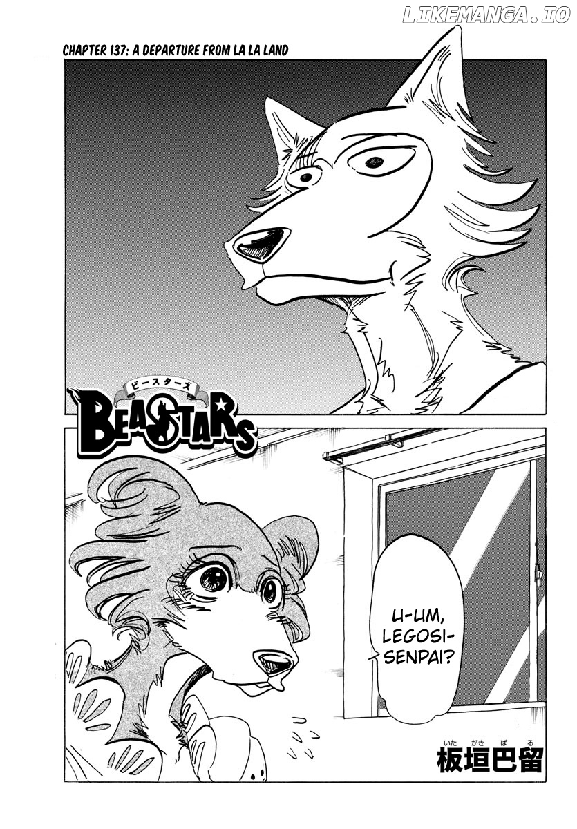 Beastars chapter 137 - page 1