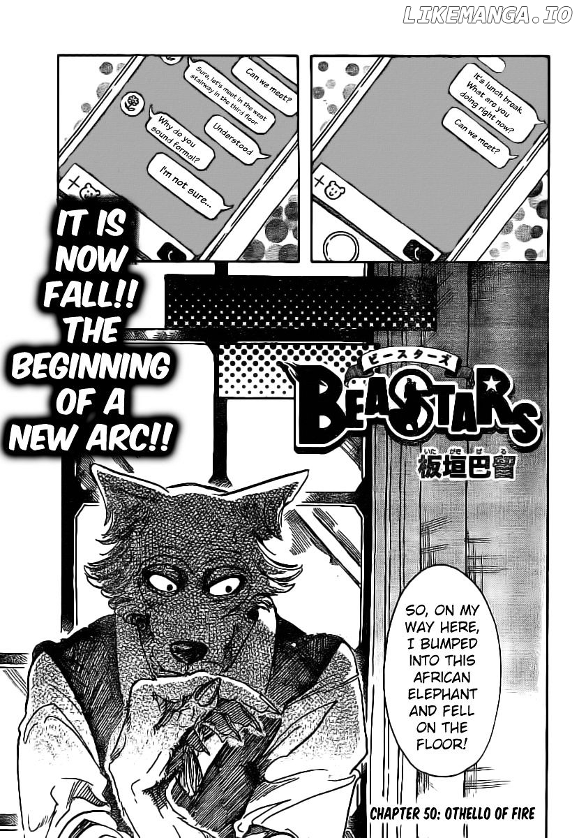 Beastars chapter 50 - page 1