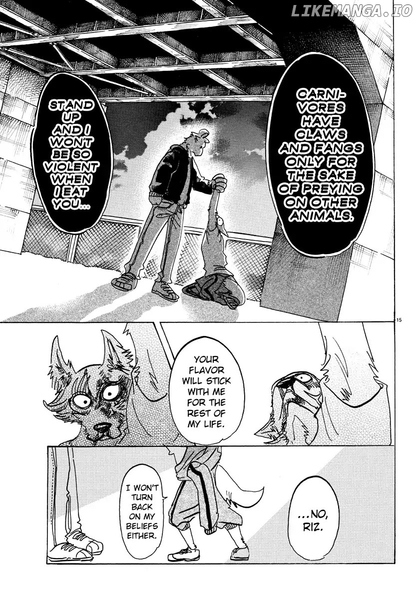 Beastars chapter 94 - page 15