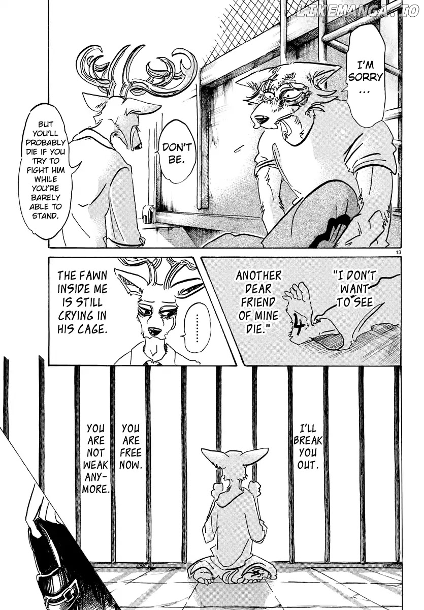 Beastars chapter 95 - page 13