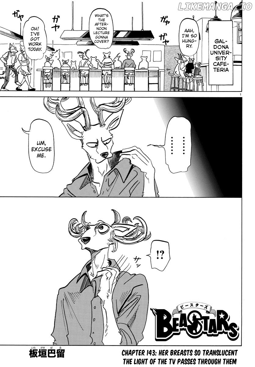 Beastars chapter 143 - page 1