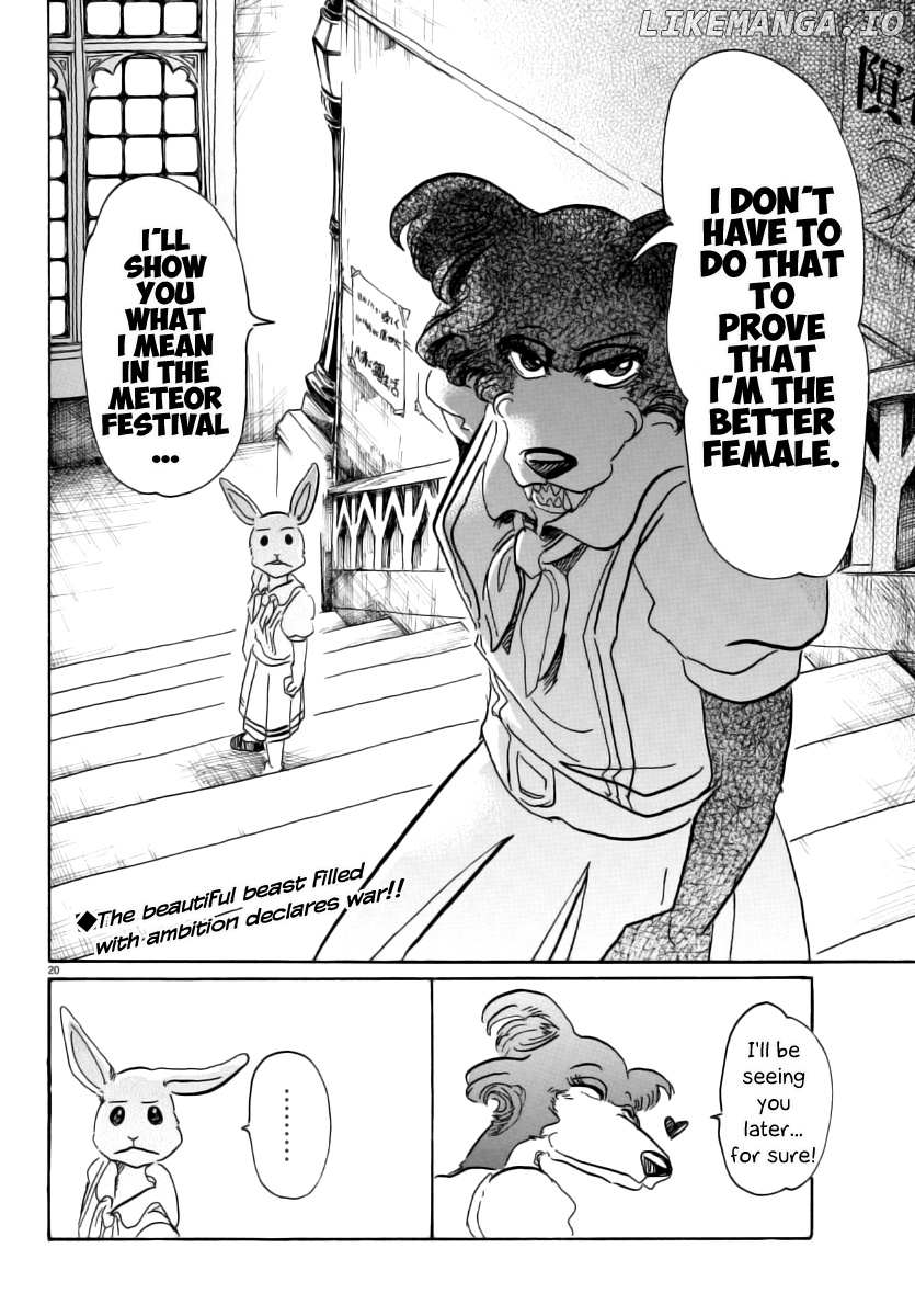 Beastars chapter 45 - page 20