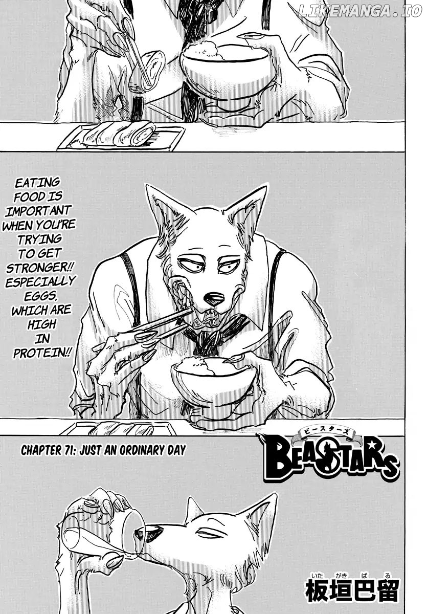 Beastars chapter 71 - page 1